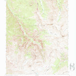 United States Geological Survey Wetterhorn Peak, CO (1963, 24000-Scale) digital map