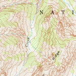 United States Geological Survey Wetterhorn Peak, CO (1963, 24000-Scale) digital map