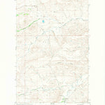 United States Geological Survey Wetzel, MT (1968, 24000-Scale) digital map
