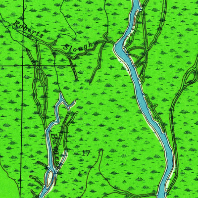 United States Geological Survey Wewahitchka, FL (1945, 24000-Scale) digital map