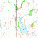 United States Geological Survey Wewoka East, OK (1972, 24000-Scale) digital map