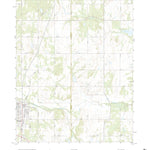 United States Geological Survey Wewoka East, OK (2022, 24000-Scale) digital map