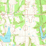 United States Geological Survey Wewoka West, OK (1972, 24000-Scale) digital map