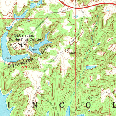 United States Geological Survey Wewoka West, OK (1972, 24000-Scale) digital map