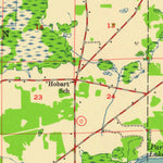 United States Geological Survey Weyauwega, WI (1956, 48000-Scale) digital map