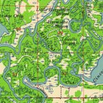 United States Geological Survey Weyauwega, WI (1956, 48000-Scale) digital map