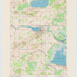 United States Geological Survey Weyauwega, WI (1969, 24000-Scale) digital map