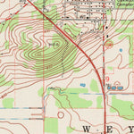 United States Geological Survey Weyauwega, WI (1969, 24000-Scale) digital map