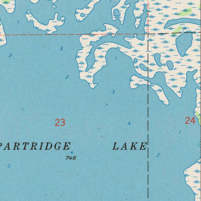 United States Geological Survey Weyauwega, WI (1969, 24000-Scale) digital map