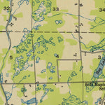 United States Geological Survey Weyerhaeuser, WI (1950, 48000-Scale) digital map