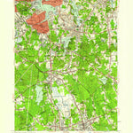 United States Geological Survey Weymouth, MA (1947, 24000-Scale) digital map