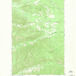 United States Geological Survey Whale Buttes, MT (1966, 24000-Scale) digital map