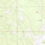 United States Geological Survey Whale Hill, CO (1980, 24000-Scale) digital map