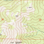 United States Geological Survey Whale Hill, CO (2001, 24000-Scale) digital map
