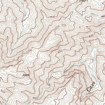 United States Geological Survey Whale Mountain, CA-AZ (1971, 24000-Scale) digital map