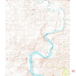 United States Geological Survey Whalen Butte, WY (1987, 24000-Scale) digital map