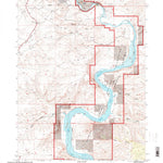 United States Geological Survey Whalen Butte, WY (1996, 24000-Scale) digital map