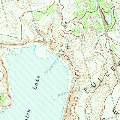 United States Geological Survey Whalen Lake, TX (1971, 24000-Scale) digital map