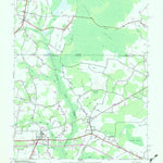 United States Geological Survey Whaleyville, MD-DE (1942, 24000-Scale) digital map