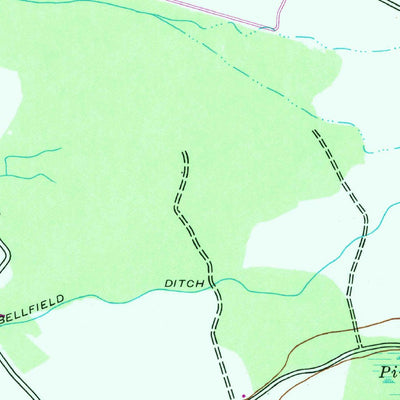 United States Geological Survey Whaleyville, MD-DE (1942, 24000-Scale) digital map