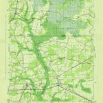 United States Geological Survey Whaleyville, MD-DE (1943, 31680-Scale) digital map