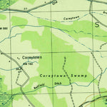 United States Geological Survey Whaleyville, MD-DE (1943, 31680-Scale) digital map