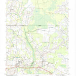 United States Geological Survey Whaleyville, MD-DE (1992, 24000-Scale) digital map