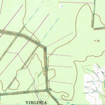 United States Geological Survey Whaleyville, VA-NC (1967, 24000-Scale) digital map