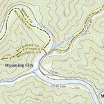 United States Geological Survey Wharncliffe, WV (2023, 24000-Scale) digital map
