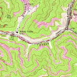 United States Geological Survey Wharncliffe, WV-VA-KY (1963, 24000-Scale) digital map
