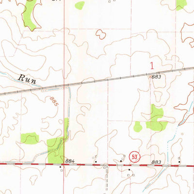 United States Geological Survey Wharton, OH (1961, 24000-Scale) digital map