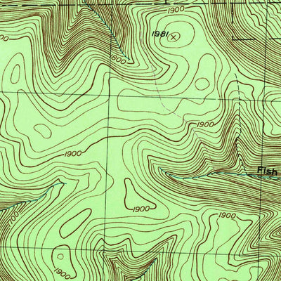United States Geological Survey Wharton, PA (1994, 24000-Scale) digital map