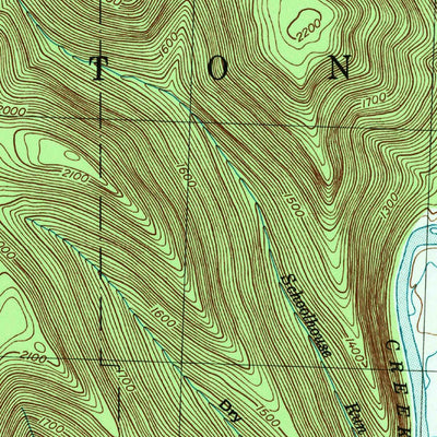 United States Geological Survey Wharton, PA (1994, 24000-Scale) digital map
