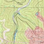 United States Geological Survey Wharton, WV (1996, 24000-Scale) digital map