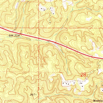 United States Geological Survey Whatley, AL (1972, 24000-Scale) digital map