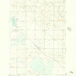 United States Geological Survey Wheat Basin, MT (1956, 24000-Scale) digital map