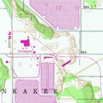 United States Geological Survey Wheatfield, IN (1957, 24000-Scale) digital map