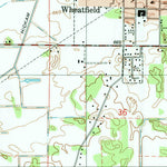 United States Geological Survey Wheatfield, IN (1992, 24000-Scale) digital map
