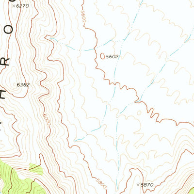 United States Geological Survey Wheatgrass Spring, NV (1970, 24000-Scale) digital map