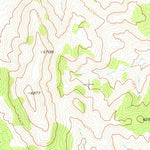 United States Geological Survey Wheatgrass Spring, NV (1970, 24000-Scale) digital map