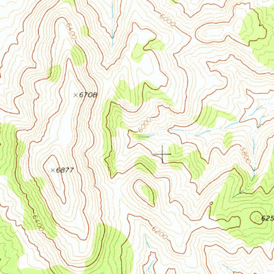 United States Geological Survey Wheatgrass Spring, NV (1970, 24000-Scale) digital map