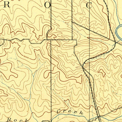 United States Geological Survey Wheatland, IA (1892, 62500-Scale) digital map