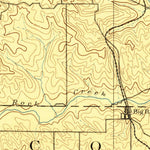 United States Geological Survey Wheatland, IA (1894, 62500-Scale) digital map