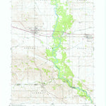 United States Geological Survey Wheatland, IA (1953, 24000-Scale) digital map