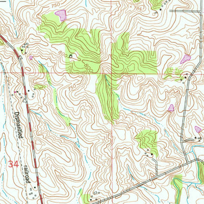 United States Geological Survey Wheatland, IA (1953, 24000-Scale) digital map