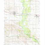 United States Geological Survey Wheatland, IA (1991, 24000-Scale) digital map