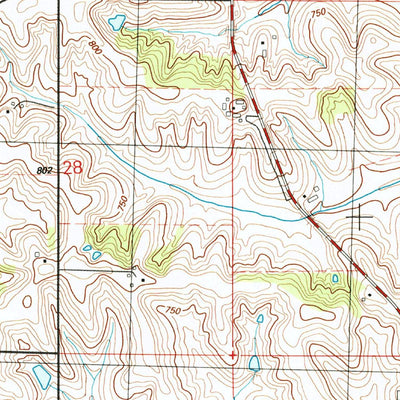 United States Geological Survey Wheatland, IA (1991, 24000-Scale) digital map