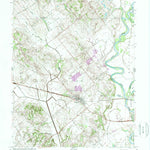 United States Geological Survey Wheatland, IN (1958, 24000-Scale) digital map
