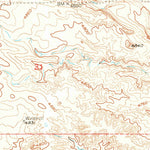 United States Geological Survey Wheatland NE, WY (1951, 24000-Scale) digital map