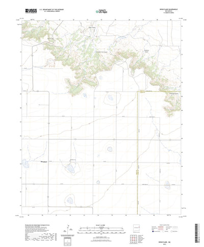 United States Geological Survey Wheatland, NM (2023, 24000-Scale) digital map